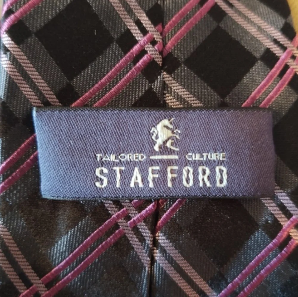 Stafford 100% Silk Handmade Tie!